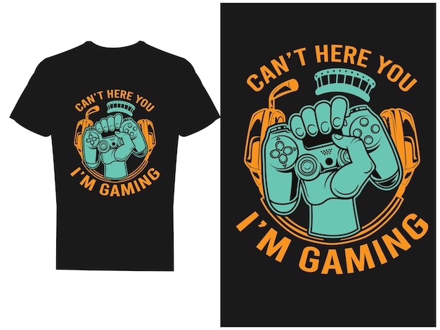 Vetor design e vetor de camiseta para jogos