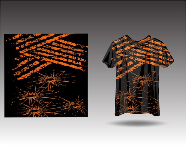 Design esportivo de camiseta para jogos de futebol de ciclismo de camisa de corrida