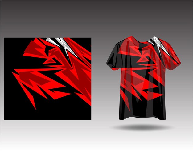 Design esportivo de camiseta para jogos de futebol de ciclismo de camisa de corrida