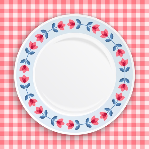 design floral placa