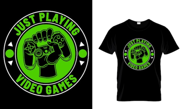 Design gráfico e ilustração de camisetas de jogos