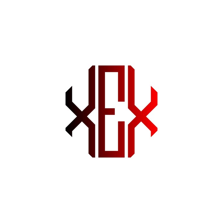 Design inicial de logotipo de monograma de espaço negativo minimalista moderno e atemporal