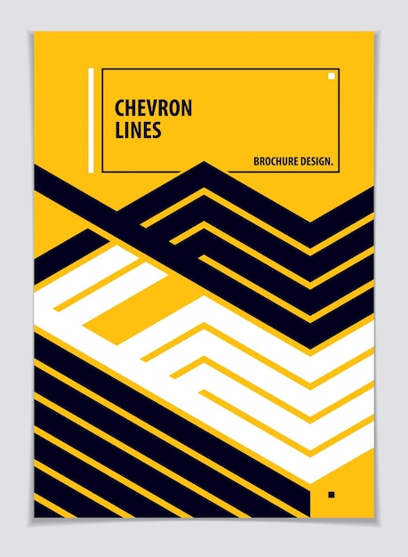 Design minimalista de brochura de capa. Padrão geométrico vetorial de fundo abstrato. Layout para capa, placa, cartaz, flyer e design de banner. Formato de impressão A4.