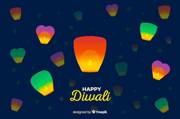 Design plano de fundo feliz diwali