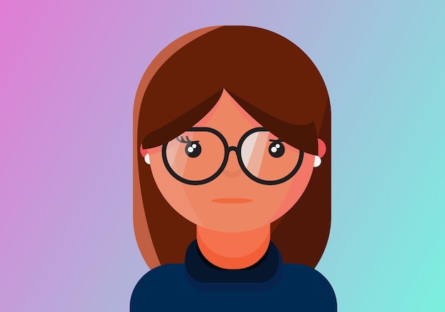 Design PNG E SVG De Personagem De Desenho Animado De Garota