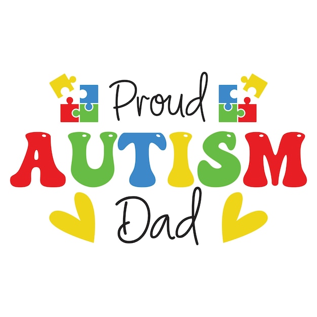 Design svg de autismo