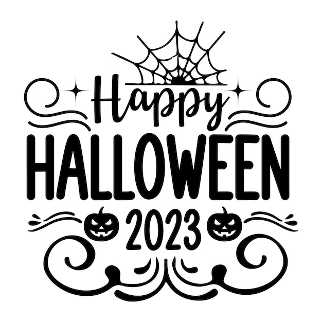 Design svg de halloween