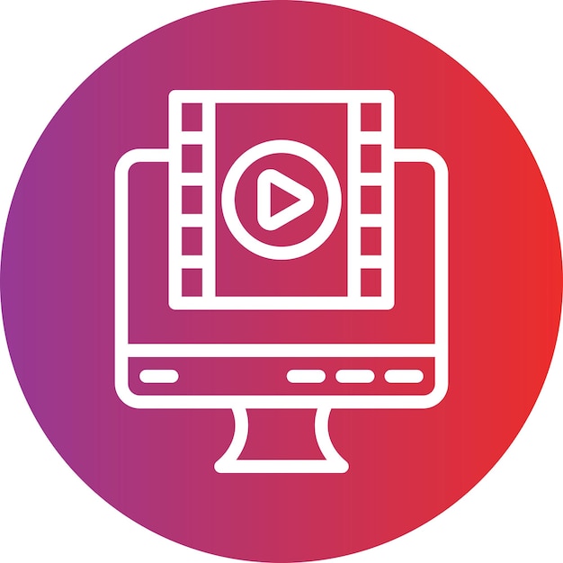 Design vetorial Capítulo Estilo do ícone do episódio