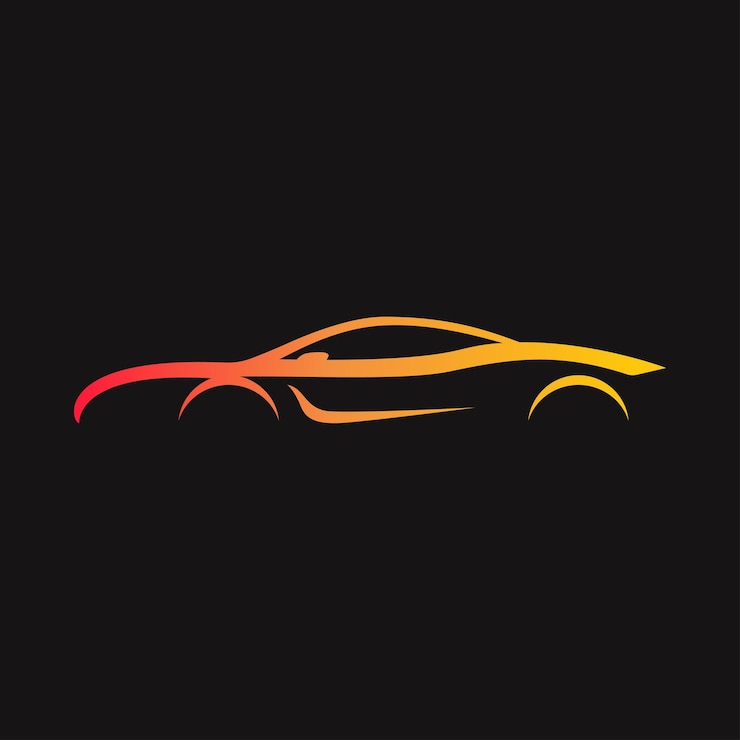 Vetor design vetorial de ilustração de carro esportivo