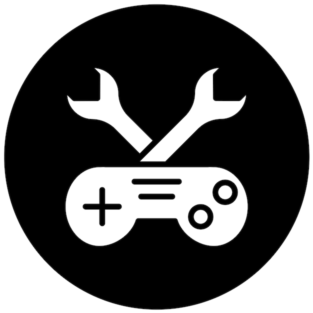 Vetor design vetorial design de jogo estilo de ícone
