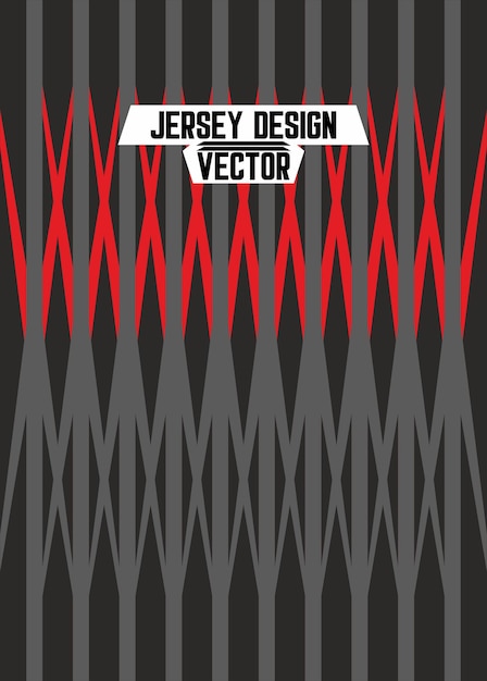 Vetor design vetorial para modelo de camisa de futebol de sublimação