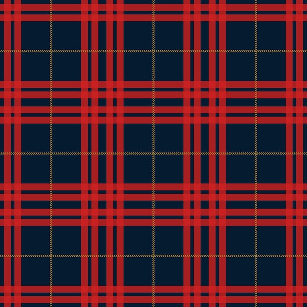 Um Design Sem Costura Xadrez Colorido Em Padrões De Tartan Fundo