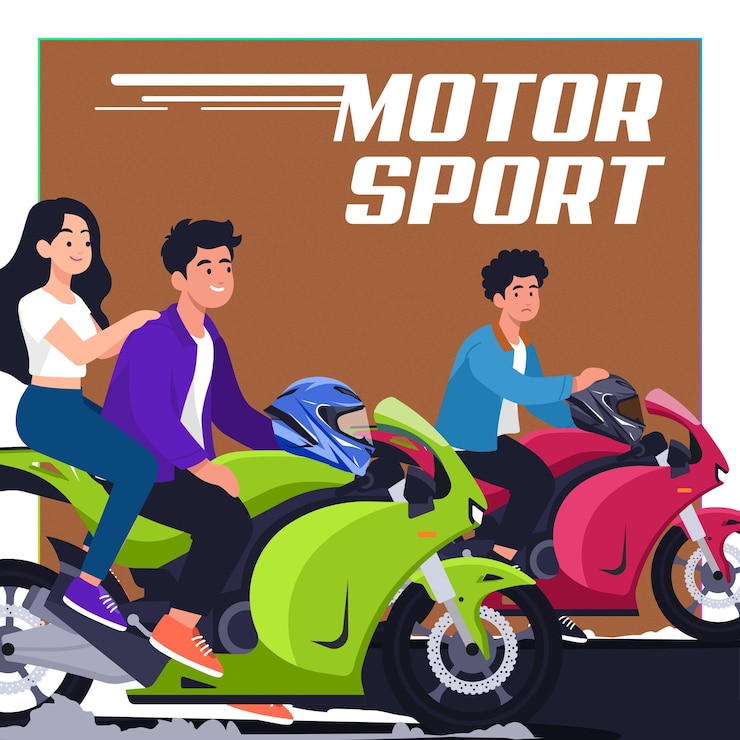 Vetor desporto motorizado 9