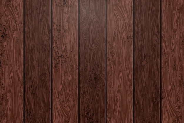 Vetor detalhe realista de textura de madeira
