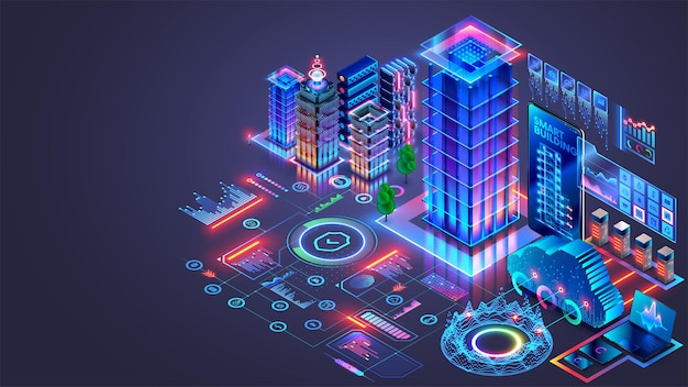 Development architecture AI computer systems of smart building Smart house system programming software Engineering development of building construction communication electricity with AI controls