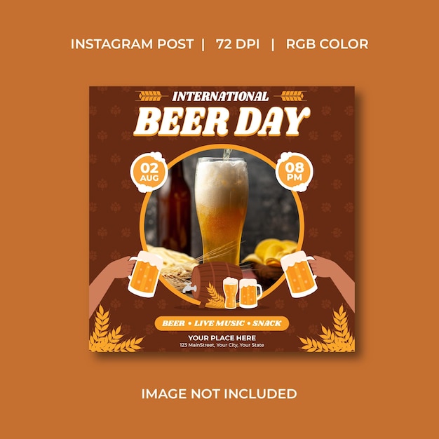 Dia da Cerveja Mídia Social