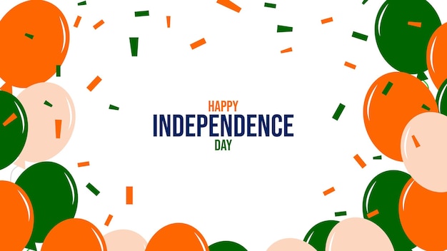 Dia da Independência da Índia 15 de agosto Bandeira da Índia