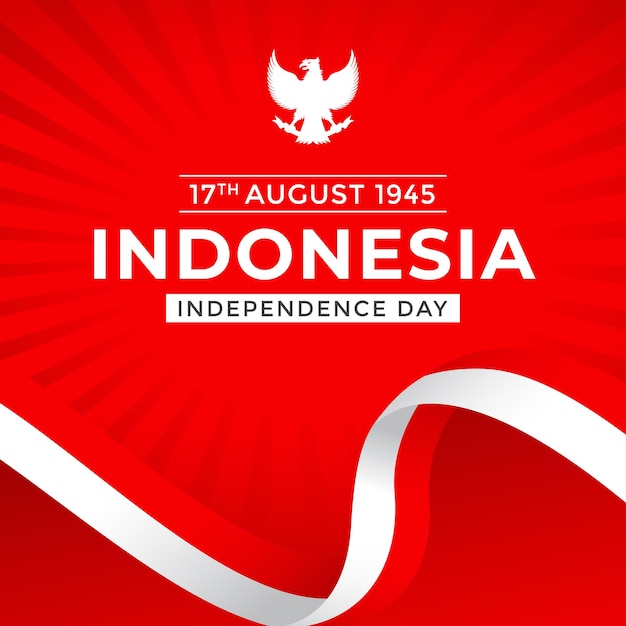 Dia da independência da indonésia ou liberdade da indonésia antecedentes e antecedentes merah putih
