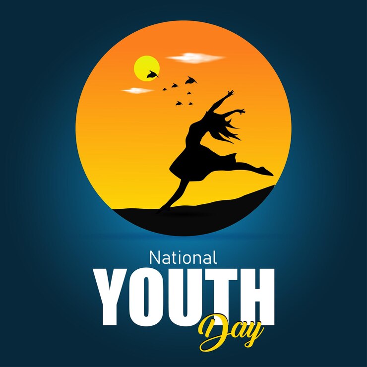 Vetor dia da juventude