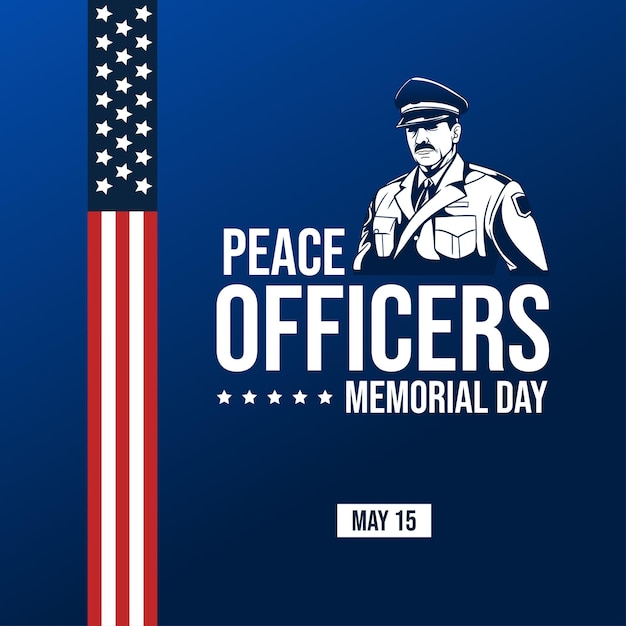 Dia da Memória dos Oficiais de Paz em maio