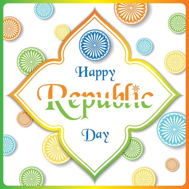 Dia da república indiana