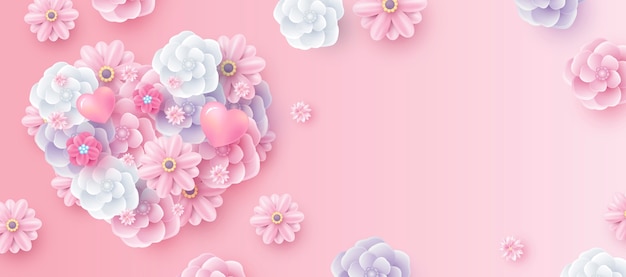 Dia das mães e dia dos namorados casamento conceito de plano de fundo