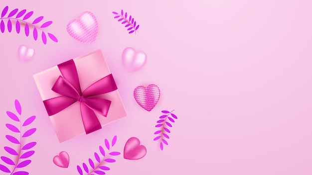 Dia das Mães Gradiente Vector fundo com amor para o fundo convite
