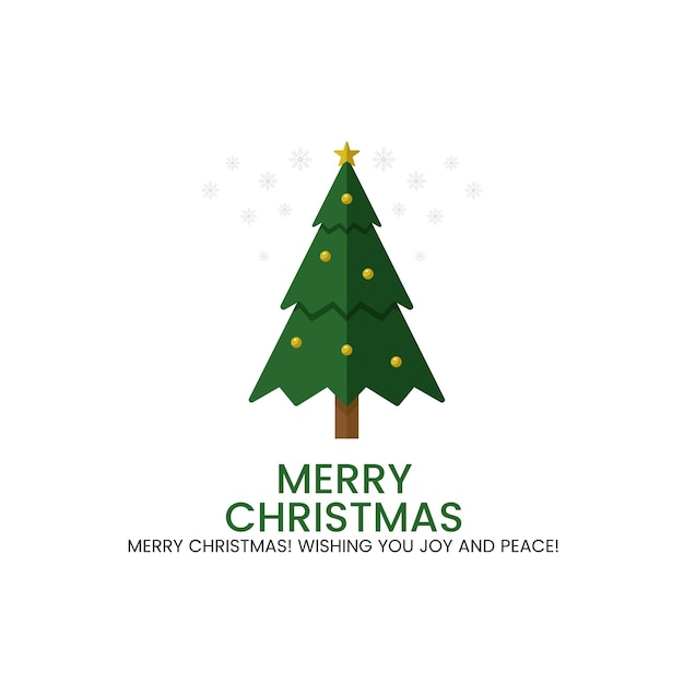 Dia de Natal feliz projeto adequado para ilustração vetorial