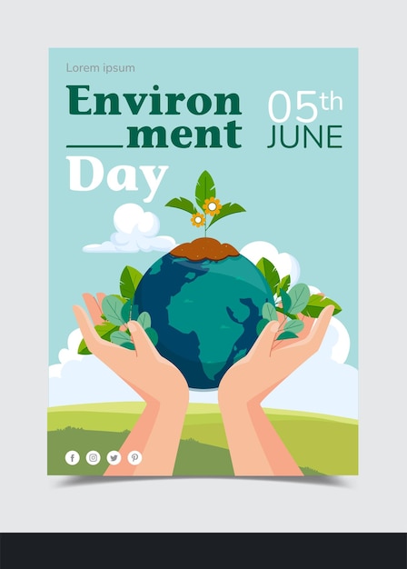 Dia do Meio Ambiente Protege o Nosso Planeta