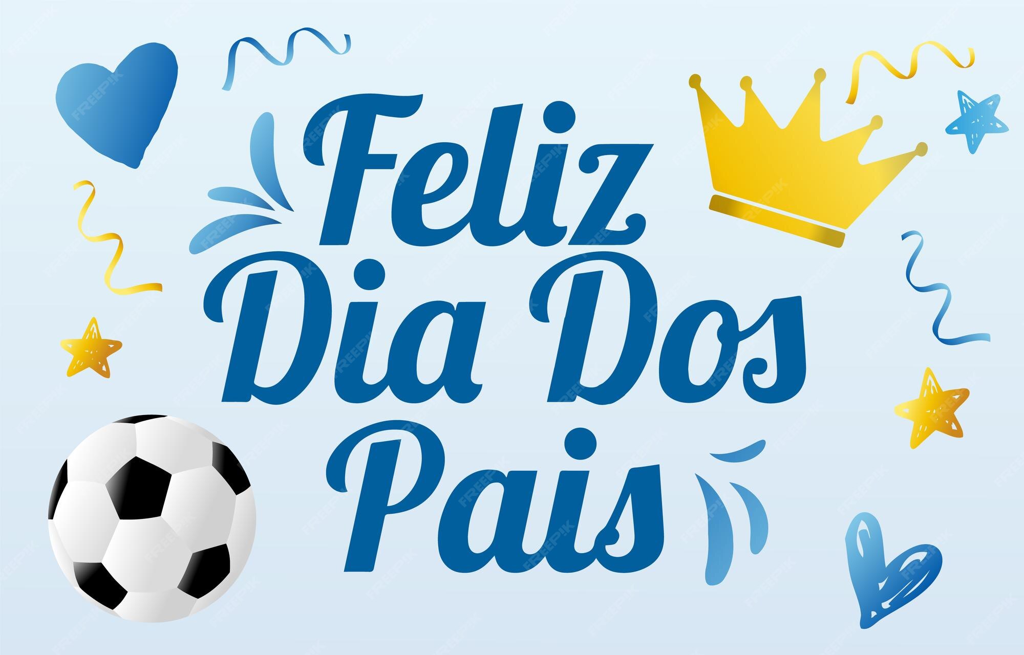 Dia dos pais brasil Vetor Premium