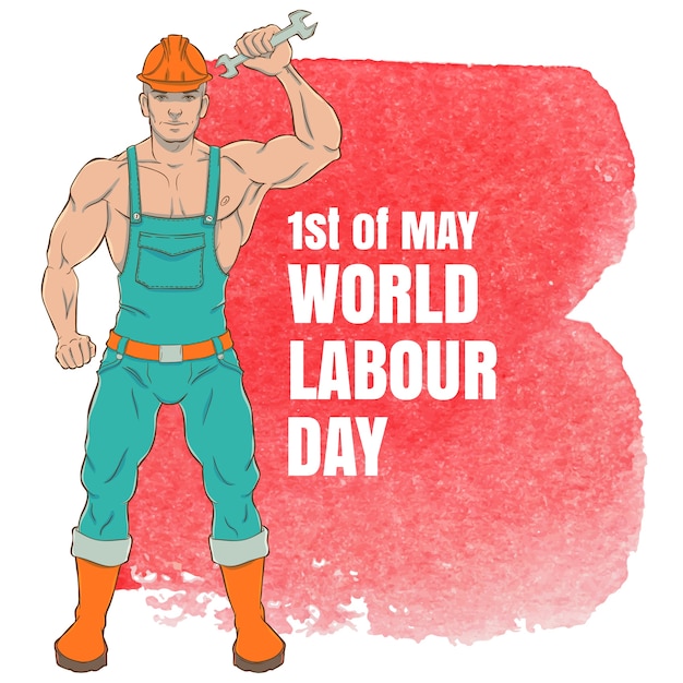 Dia internacional do trabalho. primeiro de maio