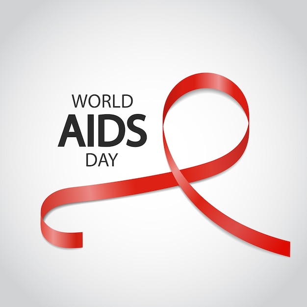 Dia mundial da aids. fita