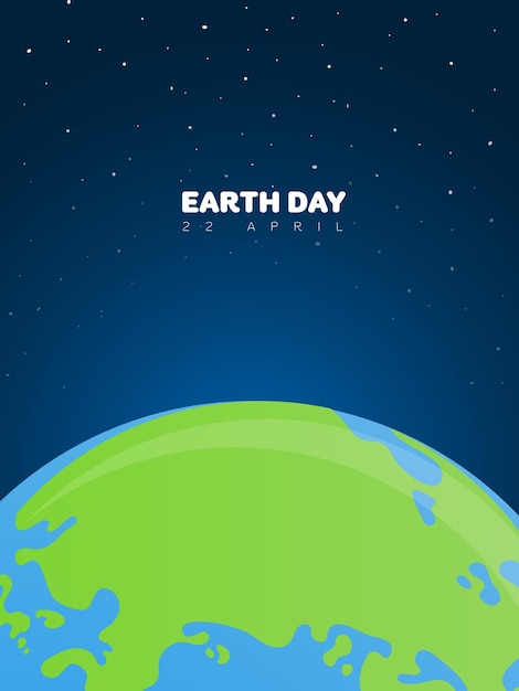 Dia Mundial da Terra Enviramento Feliz Desenho de fundo