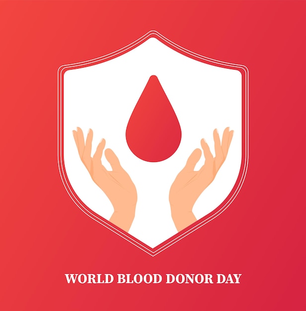 Dia mundial do doador de sangue dia mundial do doador de sangue salvamento e assistência hospitalar