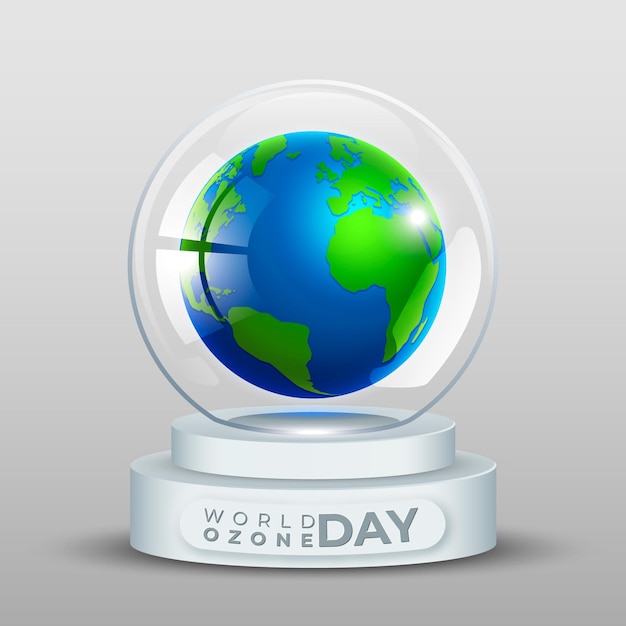 Dia mundial do ozônio na bola de cristal