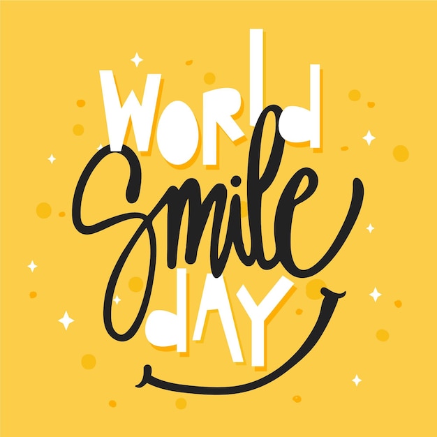 Dia Mundial do Sorriso - letras