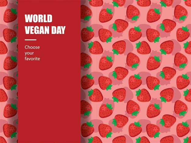 Vetor dia mundial do vegano saúde dieta vegetal verde vitamina vetor ingrediente comida novembro mercado ervas