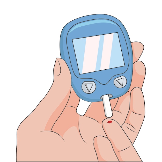 Diabetes artístico por vetores de glicose