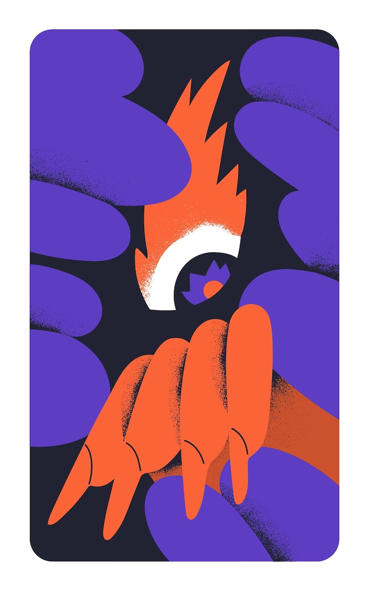 Vetor diabo oculto, demônio, símbolo abstrato do inferno, plano de fundo do cartão. inferno sobrenatural esotérico com fogo. cenário de cartaz espiritual misterioso desconhecido em estilo moderno. ilustração em vetor plana colorida.