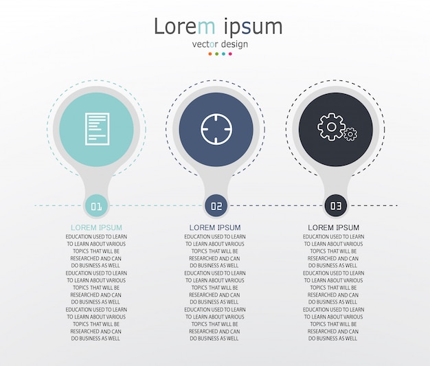 Diagrama negócios e educação infográfico modelo