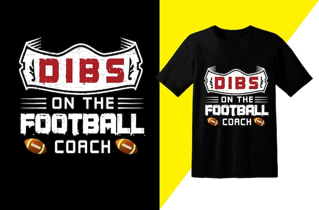 Dibs no treinador de futebol para a camiseta do treinador