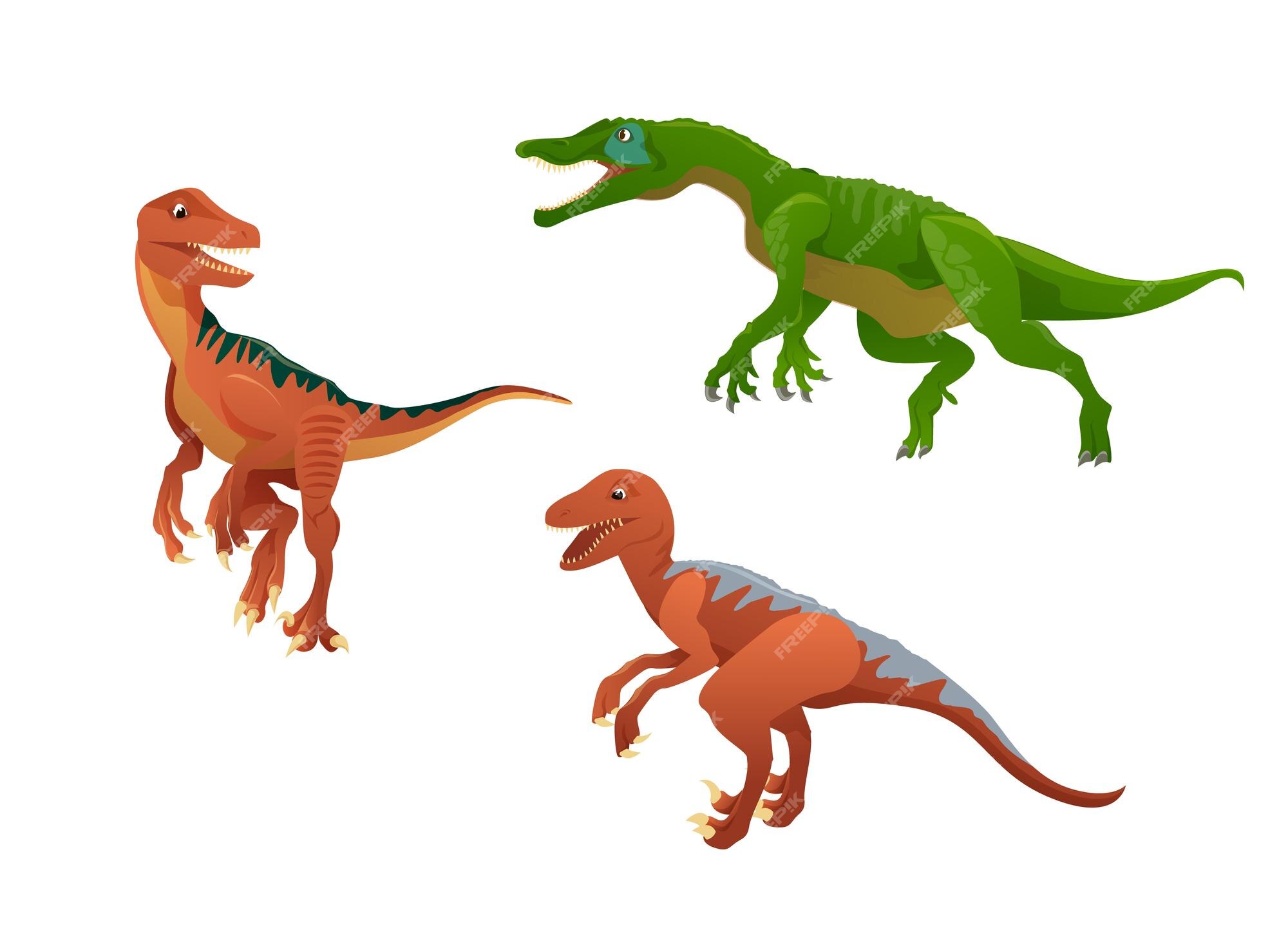 Grupo Do Vetor De Dinossauros Bonitos E De Ovos Dos Desenhos Animados  Ilustração do Vetor - Ilustração de predador, chocar: 103901608