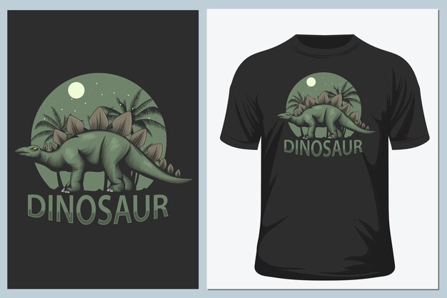 Vetor dinossauro de design original. imprimir para camisetas, têxteis, papel de embrulho, web.