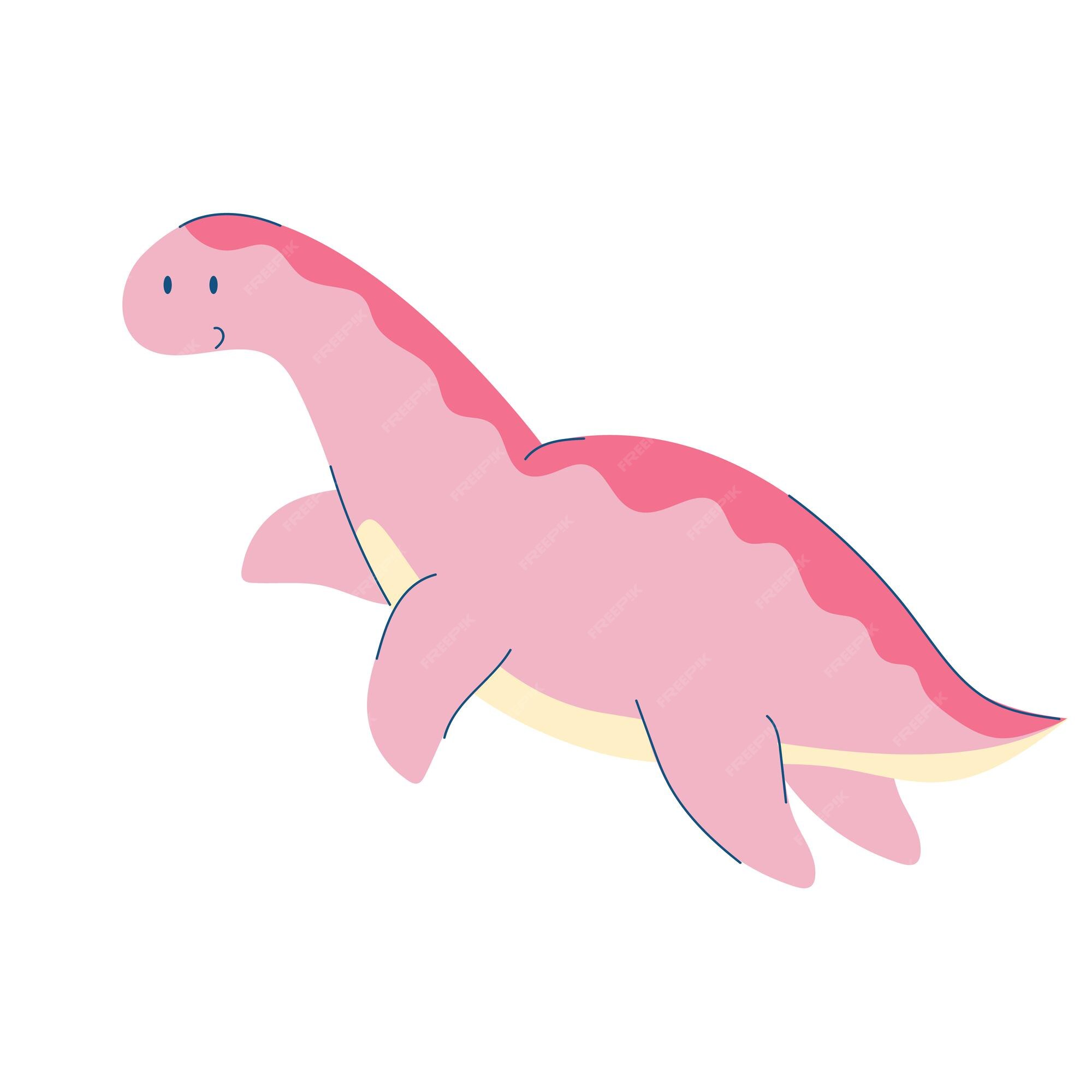 Plesiossauro Bonito Dinossauro Dos Desenhos Animados PNG Imagens Gratuitas  Para Download - Lovepik