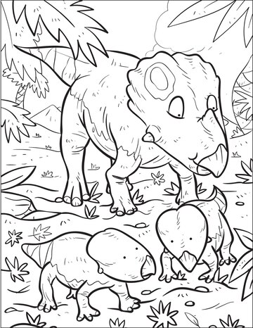 Livro Para Colorir Do Dinossauro Ilustração do Vetor - Ilustração de livro,  predador: 112337208