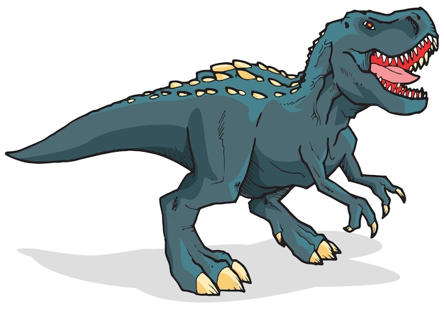 T-Rex, reserva de pegadas de dinossauros Tiranossauro Velociraptor  Triceratops, projeto de dinossauro dos desenhos animados, Personagem de desenho  animado, retrô, logotipo png