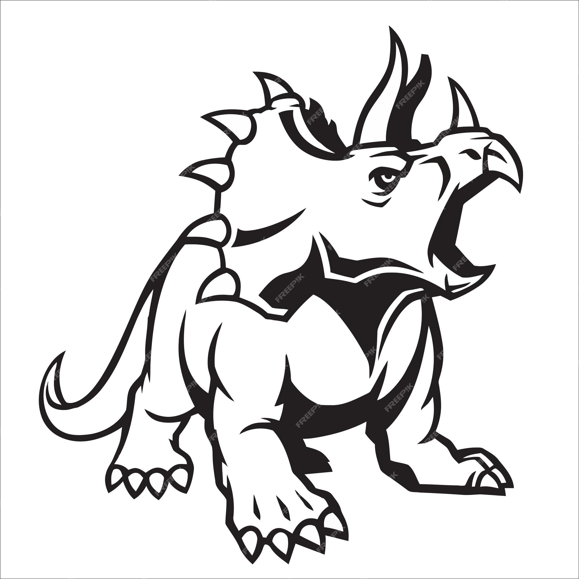 Dinossauros para colorir 203 –  – Desenhos para Colorir