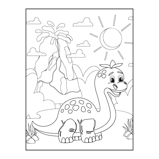 Dinossauros para colorir