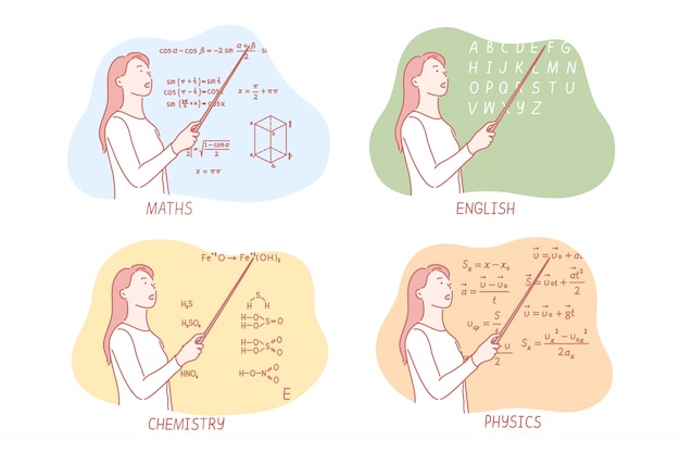 Disciplinas de ensino definir conceito