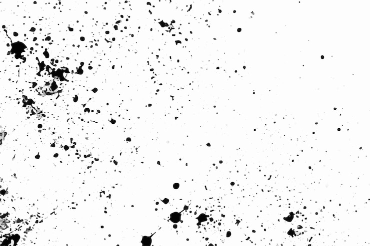 Vetor distress urbano usado textura grunge áspero fundo sujo pintado preto cobertura sobreposição envelhecido